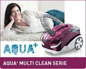 Weitere Modelle mit Aqua+ Technologie … Aqua+ Multi Clean Serie